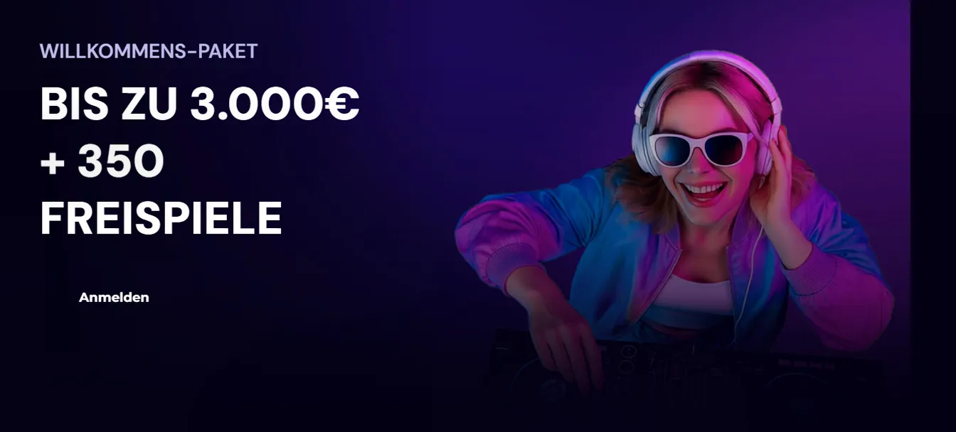 Slotsdj Casino — 100% bis zu 500 € plus 200 Freispiele auf die erste Einzahlung